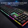 104-Key Hot Swap Mechanical Gaming Keyboard, RGB Backlighting, Aluminum Alloy Base, Blue Switches view 4