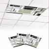 TvonTa Tey Fluorescent Light Covers for Drop Ceiling Abstract Geometric Line Magnetic Light Filters, Classic Bohemian Pattern Ceiling Shade Filters for Home Classroom Office,2x4 ft,3Packs view 1