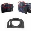 HUYETRXA Silicone Eyecup Cover Rubber Viewfinder Eyepiece for fujifilm XT50 XS20 XT30 II for Fuji XS10 XT20 X-T50(XS10) view 2