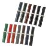 HMFang 20mm 22mm 24mm 26mm Matte Genuine Leather Watch Strap Oil Wax Cowhide Watch Band Retro Crazy Horse Wristband(ZG Green,24mm) view 3
