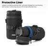 AMBITFUL Thick Camera Lens Pouch Case, Water/Dust/Shock Protection Lens Pouch for DSLR Camera Lens Compatible For Sony, Nikon, Canon,Fujifilm,Tamron Fits Lenses Below 125  290 mm (4.92  11.42 in) view 4