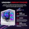 Skytech Gaming Azure 3 Desktop PC, Ryzen 7 7700 3.8 GHz (5.3GHz Turbo), NVIDIA RTX 5060 Ti 16GB, 1TB NVMe SSD, 16GB DDR5 RAM 6000, 650W Gold PSU, Wi-Fi, Win 11 view 3