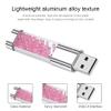 100-Pack Custom Logo USB Flash Drives - Crystal USB 2.0 Memory Sticks 128MB-128GB, Waterproof Bulk Promotional Gifts with LED Light for Businesses & Events (32G,Without Box) view 3