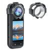 OURHZTB Premium Lens Guards Protective Cover for Insta360 X5, Anti-Fog Anti-Scratch Optical Glass Lens Protector for Insta360 X5 Action Camera Accessories, 10H Hardness view 1