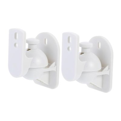 KALLORY 2sets Surround Sound Wall Mount Bracket Speaker Holder for Home Theater Sleek Design Easy Installation for Workstations Kitchens and Bedrooms