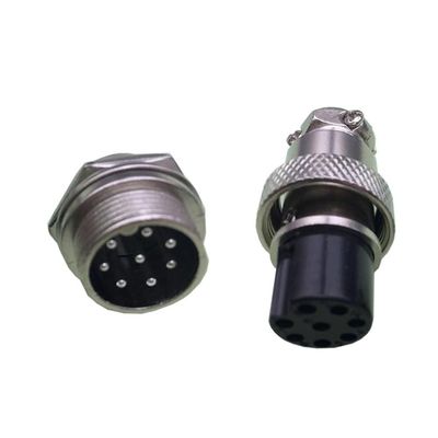 1 Set 20mm GX20-(2/3/4/5/6/7/8Pin) Screw Aviation Connector pl;/UG The Aviation pl;/UG Cable Connector Regular pl;/UG and Socket(GX20-8 Pin)