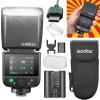 Godox V480 for Sony GODOX TTL Flash  GN50/1.7s Recycle/650 Flash Time/HSS/Smart Distance Readout/10 Level LED Modeling lamp/2.0 Touchscreen/2.4G Wireless System/TTL Camera Flash for Sony ZV-E10 etc. view 1