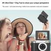 Zunate 4K Digital Camera for Photography Autofocus Vlogging Camera with 180 Flip Screen 18X Zoom, 48MP Compact Travel Cameras with 2 Batteries for Selfie Teens Adults (Black) view 4