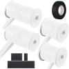 132 ft Expandable Braided Cable Sleeve Wire Loom PET Wire SleevingWrap Management Mesh for Audio Video and Other Home Device Cable Automotive Wire - (1/2 Inch, 1/4 Inch, 2/5 Inch,3/4 Inch,White) view 1