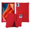 Case for ZIOVO Z128 Tablet 11 inch,Soft Silicone Protector Cover,Kids Friendly,Adjustable Stand Tablet Cover,4 Corners Thicken Shockproof,Red view 1