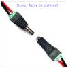 5 Pairs DC Power Connector Jack Plug, 5.5mm x 2.1mm Male Female DC Connectors Accessory view 2