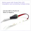5 Pairs DC Power Connector Jack Plug, 5.5mm x 2.1mm Male Female DC Connectors Accessory view 3