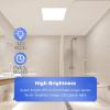 Aphyni 18 Pack 2x2 LED Flat Panel Light, Dimmable Office Kitchen Flush Mount Ceiling Light Panel,Bright 6500LM,Dimmable,Selectable Features, 3000K/4000K/5000K/5700K/6500K, 30W/35W/40W/45W/50W view 4