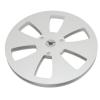 1/4 7 Inch Empty Reels for Reel to Reel Tape Recorder for Open Sound Deck, Aluminum Alloy Recording Takeup Reels with 6 Hole, Replacement Opening Machine Part view 1