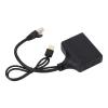 1000Mbps Network Splitter, Ethernet Splitter Adapter for TV Router, Compact and Portable, Suitable for Office or Home use, Providing Flexible Network connectivity Solutions, USB view 2