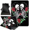 Case for 10.2" Kindle Scribe (2024/2022 Release),360 Degree Rotating Stand Smart Protective Cover Case for Kindle Scribe 10.2",Rose Human Skeleton view 1