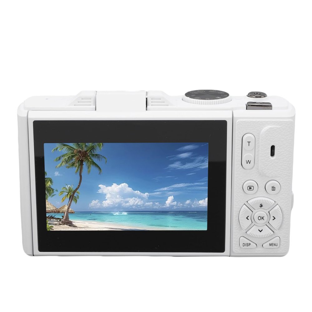 5K Digital Camera for Photography, 18X Zoom WiFi Video Camcorder Autofocus with 3 Inch Screen, 75MP Anti Shake Travel Camera for Selfie Video (64G)