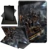 Case for All-New Kindle Paperwhite 12th Gen 2024 (7") & Kindle Colorsoft Signature Edition (7"),360 Degree Rotating Stand Smart Protective Case,Retro Ship view 1