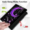 Case for 10.2" Kindle Scribe (2024/2022 Release),360 Degree Rotating Stand Smart Protective Cover Case for Kindle Scribe 10.2",Stars and Purple Moon view 4
