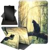 Case for 10.2" Kindle Scribe (2024/2022 Release),360 Degree Rotating Stand Smart Protective Cover Case for Kindle Scribe 10.2",Cute Forest catss view 1
