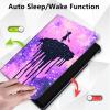 Case for Kindle 10th Generation 6" and Signature Edition 2019 Released,360 Degree Rotating Stand Smart Protective Cover Case for Kindle 10th Gen 2019,Purple Glitter Girl view 4