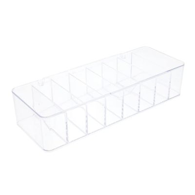 ARTIBETTER Plastic Cord Organizer Box Compartment Cable Management Compartment Box for Home