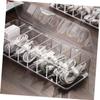 ARTIBETTER Plastic Cord Organizer Box Compartment Cable Management Compartment Box for Home view 3
