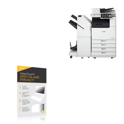 BoxWave Screen Protector Compatible With Canon imageRUNNER ADVANCE DX C3926i - ClearTouch Anti-Glare Privacy (2-Pack), Privacy Screen Protector Flexible Film Anti-Glare