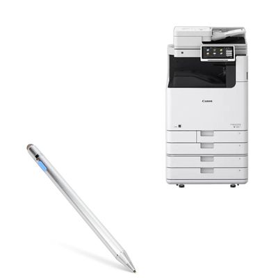 BoxWave Stylus Pen Compatible with Canon imageRUNNER Advance DX 6860i - AccuPoint Active Stylus, Electronic Stylus with Ultra Fine Tip - Metallic Silver