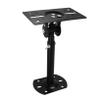 Homoyoyo Heavy Duty Adjustable Wall Mounted Speaker Bracket Compatibility for Ceilings Walls Setups Stylish Design for Home Theater and Surround Sound Speakers view 1