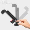 Akozon Phone Tripod Mount Sturdy ABS Holder for Video Streaming Photography Works with Most Tripods, Selfie Sticks, and More view 3