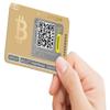 Ballet REAL Bitcoin Cold Storage Wallet Card, 24K Gold-Plated Stainless Steel, No Electronics, No Seed Phrase, No PIN/Password, Easy Setup with iOS/Android App, Offline Crypto Storage, Gift-Ready view 3
