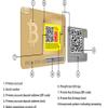 Ballet REAL Bitcoin Cold Storage Wallet Card, 24K Gold-Plated Stainless Steel, No Electronics, No Seed Phrase, No PIN/Password, Easy Setup with iOS/Android App, Offline Crypto Storage, Gift-Ready view 4