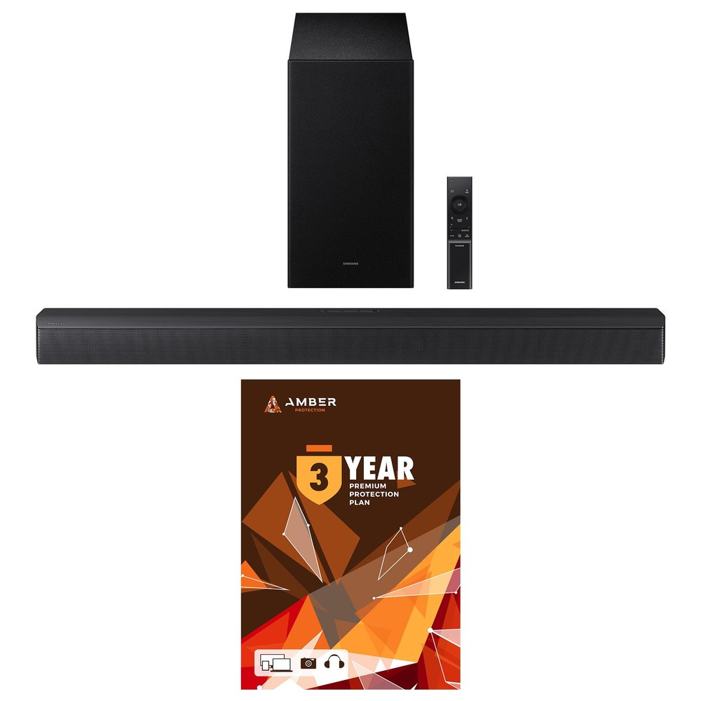 Samsung HW-B630F B-Series Soundbar 3.1 Ch and Subwoofer with Dolby Audio with 3 Year Amber Protection Plan (2025)
