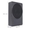 10in Car Under Seat Active Subwoofer 600W Built in Amplifier Premium Bass Slim Active Powered Subwoofer, High Level Input for Truck, Adjustable Input Sensitivity view 2