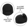 DIYEAH 6pcs Black Silicone Cord Organizer Clips for Desk and Wall Adhesive Cable Holders for Charging and Data Cables Prevention Easy Installation Versatile Use Elegant Design view 3