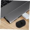 DIYEAH 6pcs Black Silicone Cord Organizer Clips for Desk and Wall Adhesive Cable Holders for Charging and Data Cables Prevention Easy Installation Versatile Use Elegant Design view 4