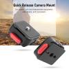 Camera Plate Aluminum Alloy Mount Adapter for Monopod Stabilizer 10kg Capacity view 2