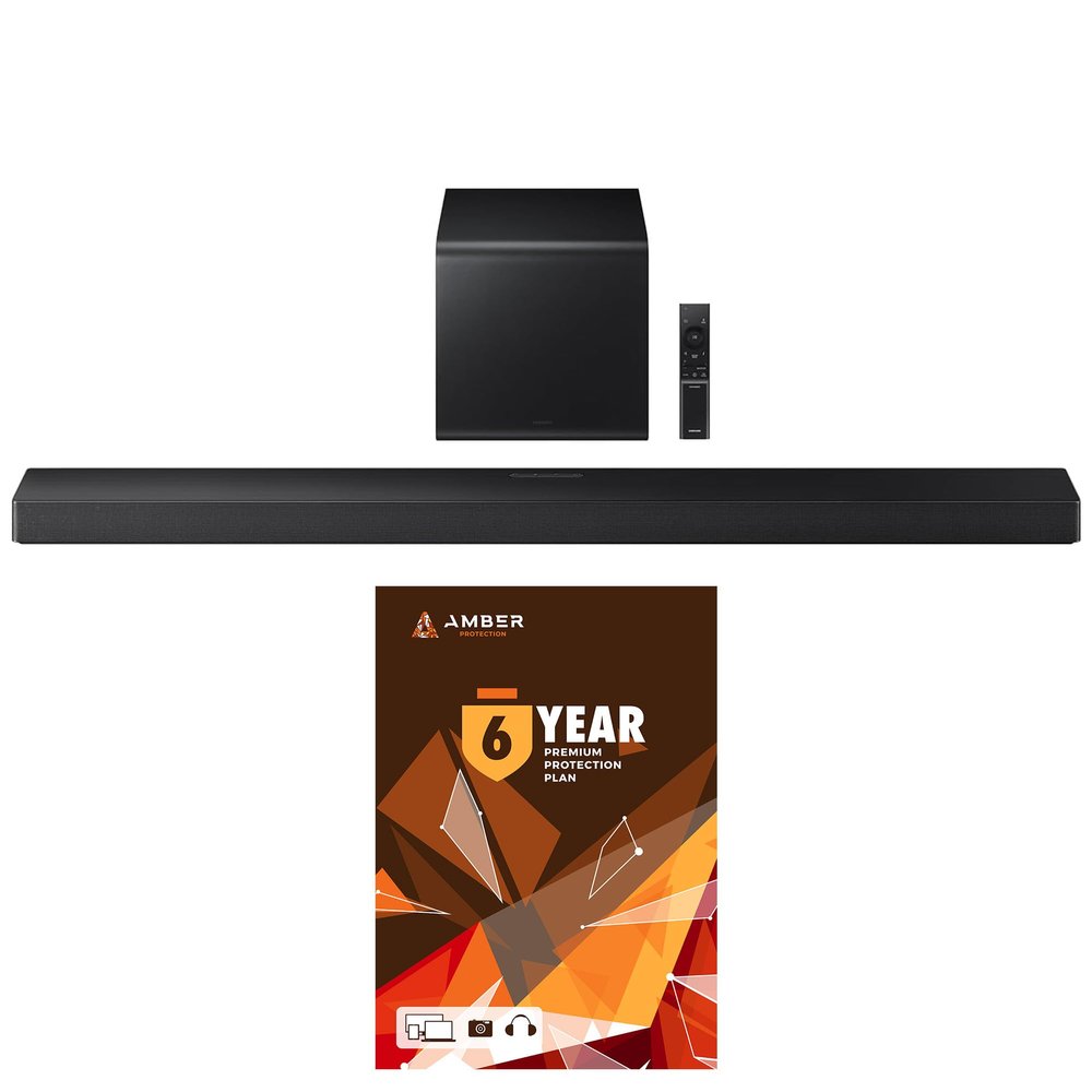 Samsung HW-QS700F 3.1.2 Ch Dolby Atmos Soundbar and Subwoofer with 6 Year Amber Protection Plan (2025)