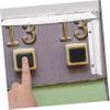 ANDRESLAD Waterproof Cover for Outdoor Attendance System Rain Protection Doorbell Shell Sturdy Acrylic Cover for Access Control Machines view 4