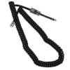 DIYEAH Landline Telephone Cord Detangler Retractable Phone Wire Rotating Connector Pc Black view 1