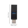 FELTECHELECTR Computer USB Port Hub Hub Splitter Data Transfer Adapters USB for Laptop view 2