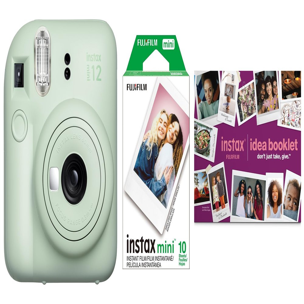Fujifilm INSTAX MINI 12 Green Bundle 2025