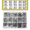 LIUDONGX M2 M3 M4 M5 M6 Hex Socket Bolt Set 304 Stainless Steel Flat Head Machine Screw Metric Thread Countersunk Hex Assortment Kit(M3 M4 M5) view 2