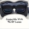 Tyco Tech Light Blockers for VITURE One and Pro XR AR Glasses, Kills Pesky Reflections! Open Front and Full Versions Available (Full BLockers) view 3