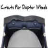 Tyco Tech Light Blockers for VITURE One and Pro XR AR Glasses, Kills Pesky Reflections! Open Front and Full Versions Available (Full BLockers) view 4