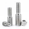 M4 M5 M6 M8 M10 M12 M16 Reducing Screws Bolt Conversion Double Headless Screw Camera Adapter Converter 304 Stainless Steel(M4x10to m10x10(5pcs) view 4