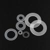 M2 M3 M4 M5 M6 M6.5 M8 Nylon Gasket Insulating Wear-Resistant Flat Washer White Round Plastic Hard Plastic Ultra-Thin Gasket(M4x7x0.5mm(100pcs)) view 3