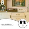 SOLUSTRE 1Set Wall Mounted Audio Bracket for Speaker Holder with Bearing Capacity Elegant Design for Bedroom and More view 3
