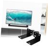 SOLUSTRE 1Set Wall Mounted Audio Bracket for Speaker Holder with Bearing Capacity Elegant Design for Bedroom and More view 4